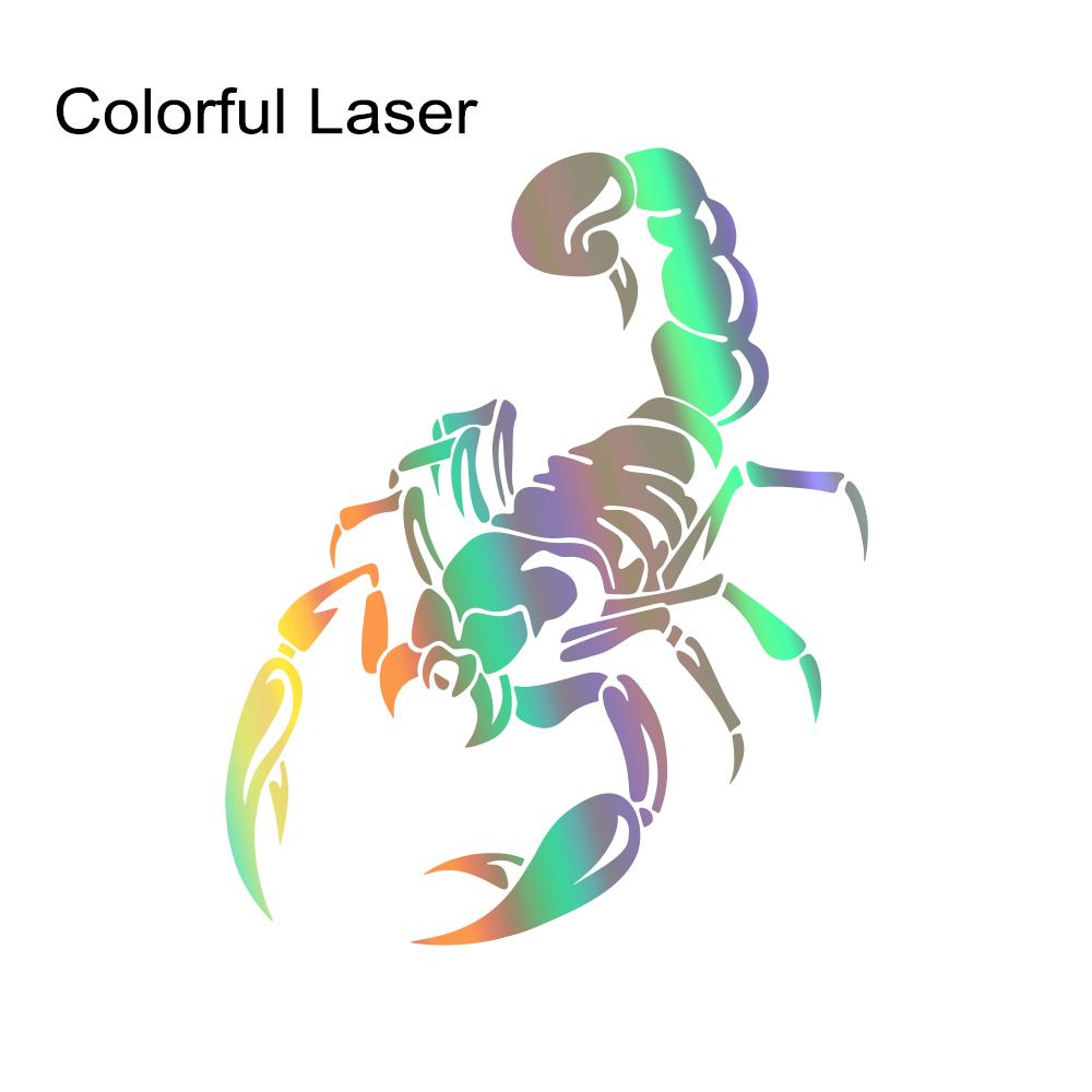 

Creative Scorpion Pattern Car Sticker Suitable for Car Truck Off road Vehicles Windows Bumpers Auto Decoration Decal Accessories