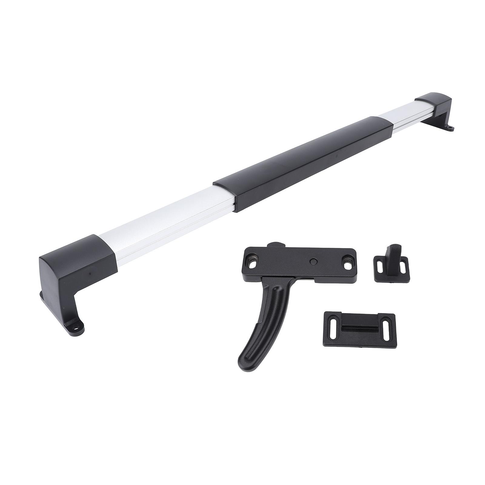 

20PCS RV Screen Door Latch Black Metal Screen Door Handle Latch Replacement Kit for Camping Vehicle Motorhome Travel