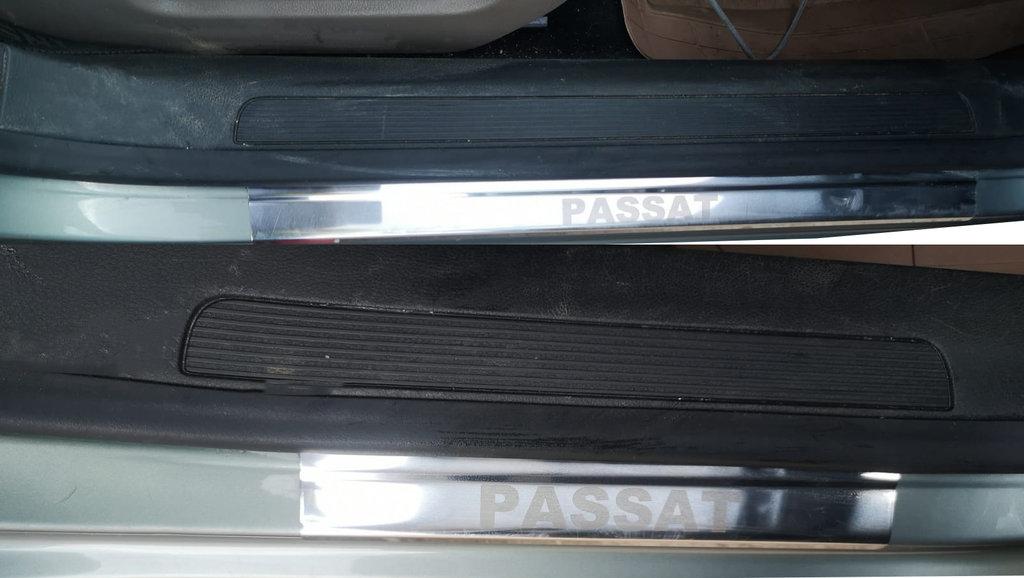 

Накладки на пороги Carmos V2 (4 шт, нерж) для Volkswagen Passat B8 2015-2023 рр.