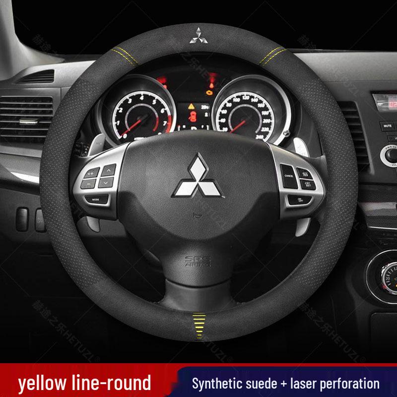 

Чехол на руль Pajero: Дышащая Нескользящая Натуральная Кожа, Ультратонкая, Ручная работа, Морозостойкая (Подходит для моделей 2004-2020 годов) 38cm