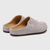 Suede Leather Men Casual Shoes Luxury Brand Formal Man Loafers Moccasins Breathable Slip on Muller Shoes Male Half Drag Slippers