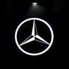 Emblems Set Of 2 High Laser Car Door Logo Projector Welcome Light Super Clear Projection LED Courtesy Lamp For Mercedes-Benz PQRST1