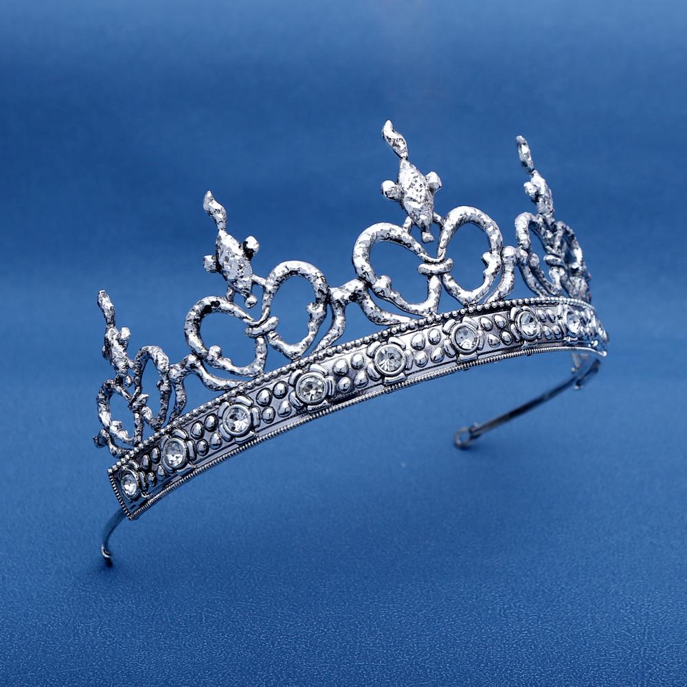 1pc Crown Bat Mitzvah Special Occasions Luxury Event Headpiece for Men Women Banquet Photography Zircon Hair Accessories