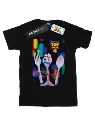 Herre Toy Story 4 Forky Plakat T-skjorte