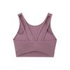 Adidas Solid Color Casual Fitness Sports Bra Women Underwear Light-Purple IL2941