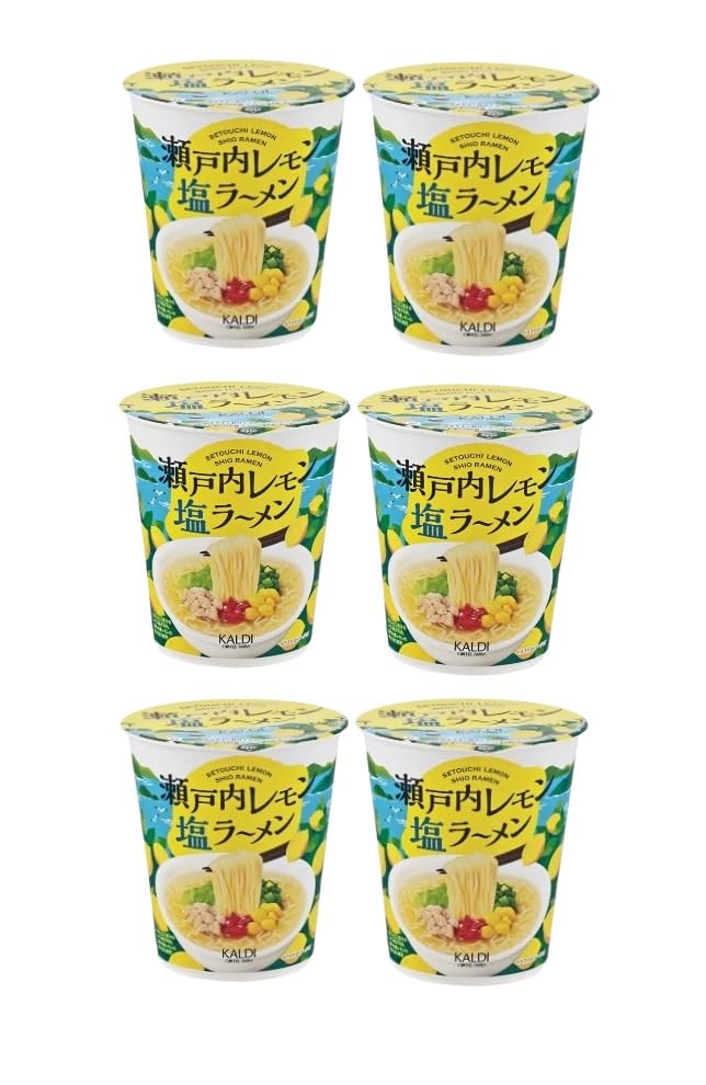 

[Limited to sales channels] Trial Setouchi Lemon Salt Ramen (Cup) 6 pieces