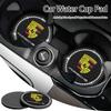 Auto Innenraum Becherhalter Wasserbecher Anti-Rutsch Matte Dekoration Matte Für Porsche Cayenne Panamera Macan 911 718 Taycan Boxster Cayman 918