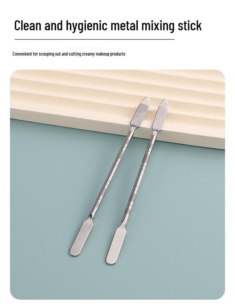 In-Stock Stainless Steel Makeup Mixing Palette Set - Hot Seller