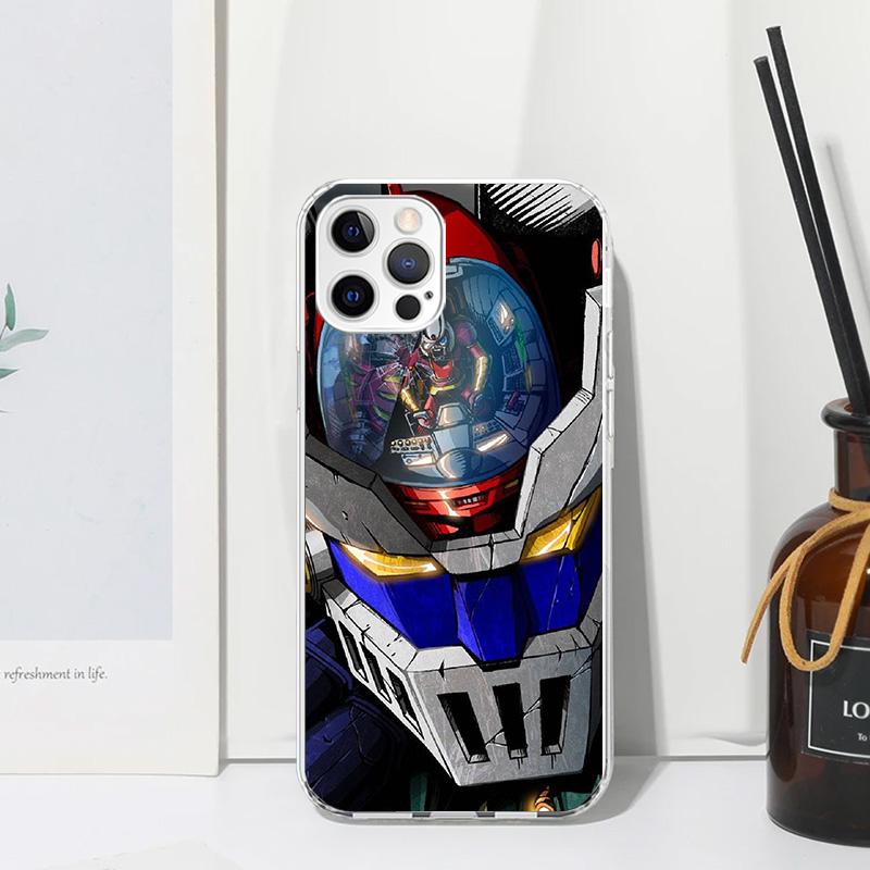 M-Mazinger Z Anime Phone Case For Iphone 17 Air 16 15 Plus 16E 14 Pro Max 13 Mini 12 11 7 8 SE Fundas Soft Back Cover 17 Air 16