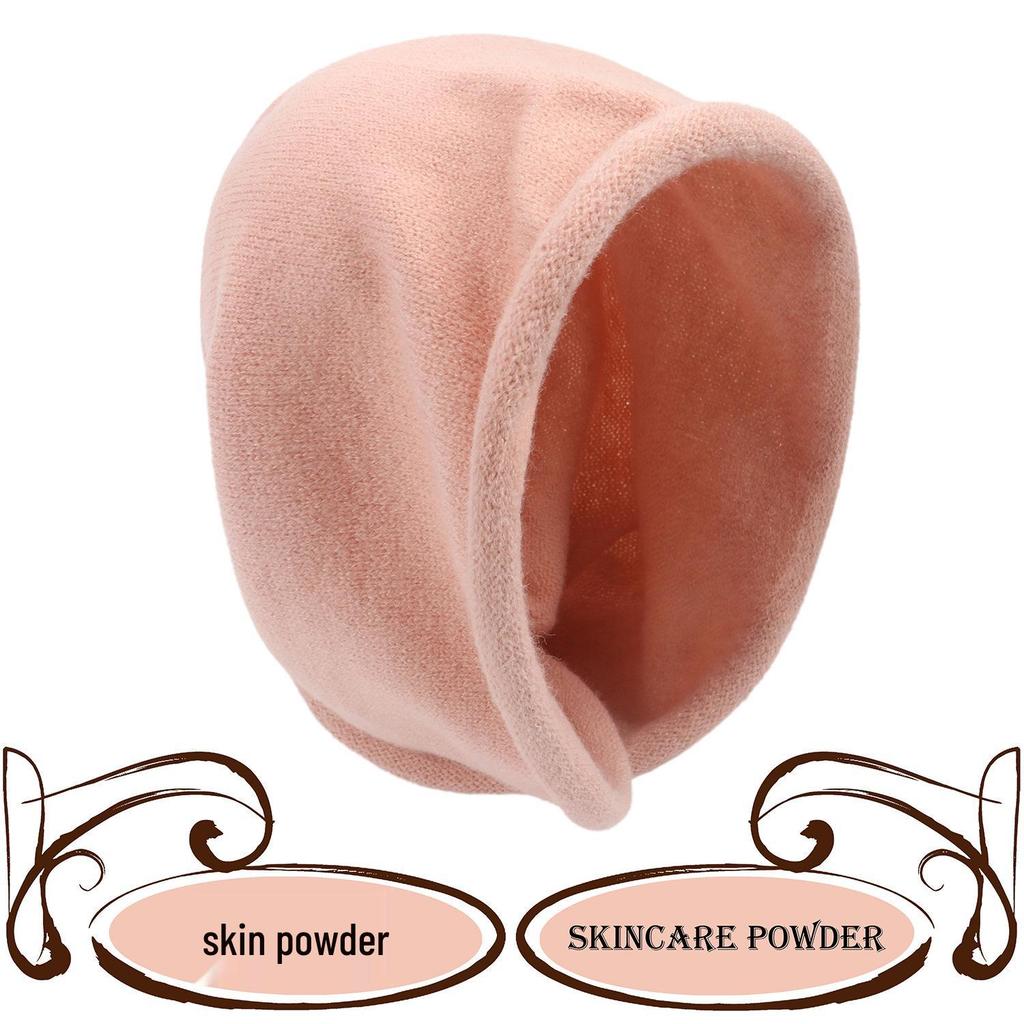 Women's Winter Scarf & Hat Combo: Imitation Cashmere Knit Pullover Hat Wrap
