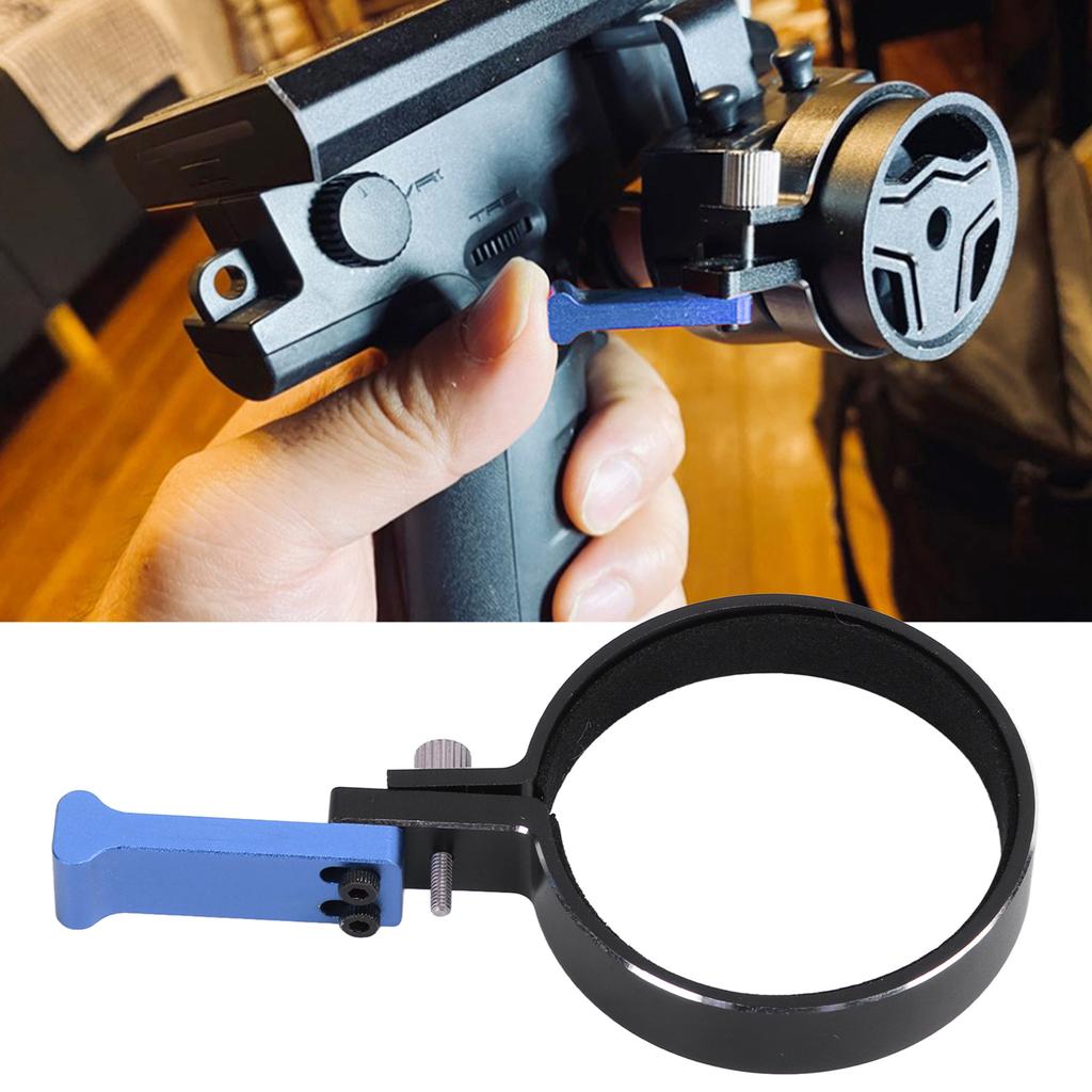 RC Transmitter Steering Wheel Trigger One Hand Controller Trigger for   SCX10 Series Model Car