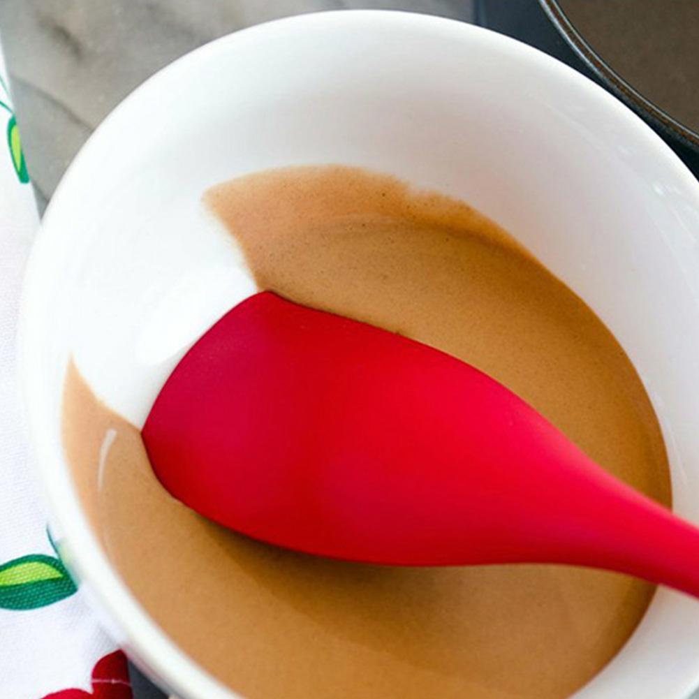5pcs Silicone Heat Resistant Non-stick Kitchen Spatula Spoon Cooking Baking Utensils
