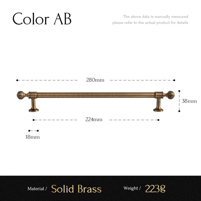Mânere din Alamă Antichizată Periată Mânere de Lux pentru Dulapuri de Bucătărie Buton pentru Sertar de Dulap sau Comodă Mânere Tip Scoică Accesorii pentru Mobilier