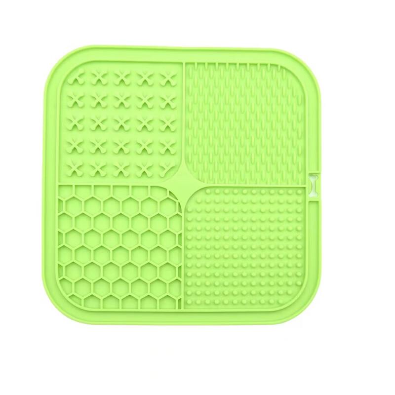 Wutuo Silikon-Saugbecher Haustier Leckmatte - Langsamfutter für Katzen & Hunde (3 Pack)