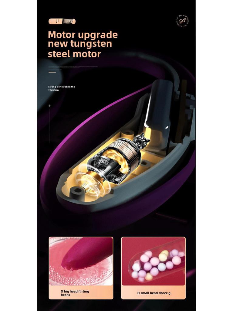 Jiyu Nositelné Multimódové Vibrační Vajíčko s Dálkovým Ovládáním pro Páry