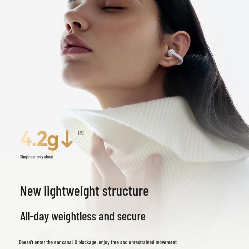 SANAG S7S Clip-On Open-Ear AI Bluetooth Sport Earbuds