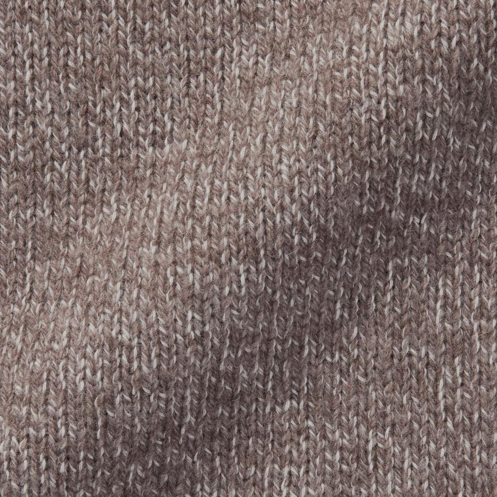 MUJI Yak Blend Dark Mocha Size Size S Women's V-Neck Sweater, Brown, BA1P9A4A, Women's