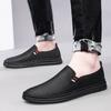 22 Summer New Doudou Shoes Casual Leather Shoes Breathable Soft-soled Lazy Shoes Driving Shoes