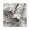 Tapis de salon - Mani Textile - OSLO 9830 - 80x300 cm - Gris - Moderne - Rayures