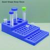 Sturdy Lab Tube Rack Fits 0.2–50ml Centrifuge Tubes Multipurpose Sample Holder for Scientific and Educational Settings