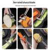 1/3Pcs Stainless Steel Vegetable Peeler Set Multifunctional Fruit Slicer Cutter Tools Potato Carrot Grater Julienne Peeler