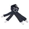 Heavy Duty Work Suspenders Adjustable Solid Color Men 4 Clip X-Back Elastic Straps Men Women Outdoor Sport Camp Travel Brace