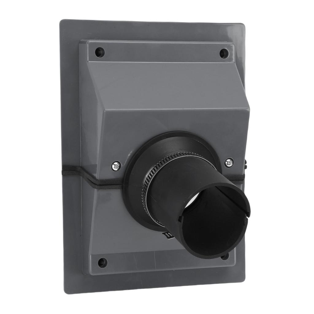 HVAC Wall Penetration Line Set Cover Kit Plastic Split AC Line Set Wall Cover with Soft Gasket for Indoor Outdoor Conditioner