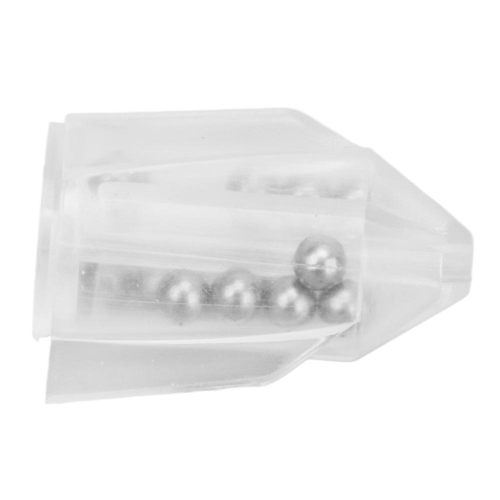 20PCS PVC Bait Weight Rattles Multifunctional Fishing Bait Rattles Fishing Lure Rattles  For Catfish