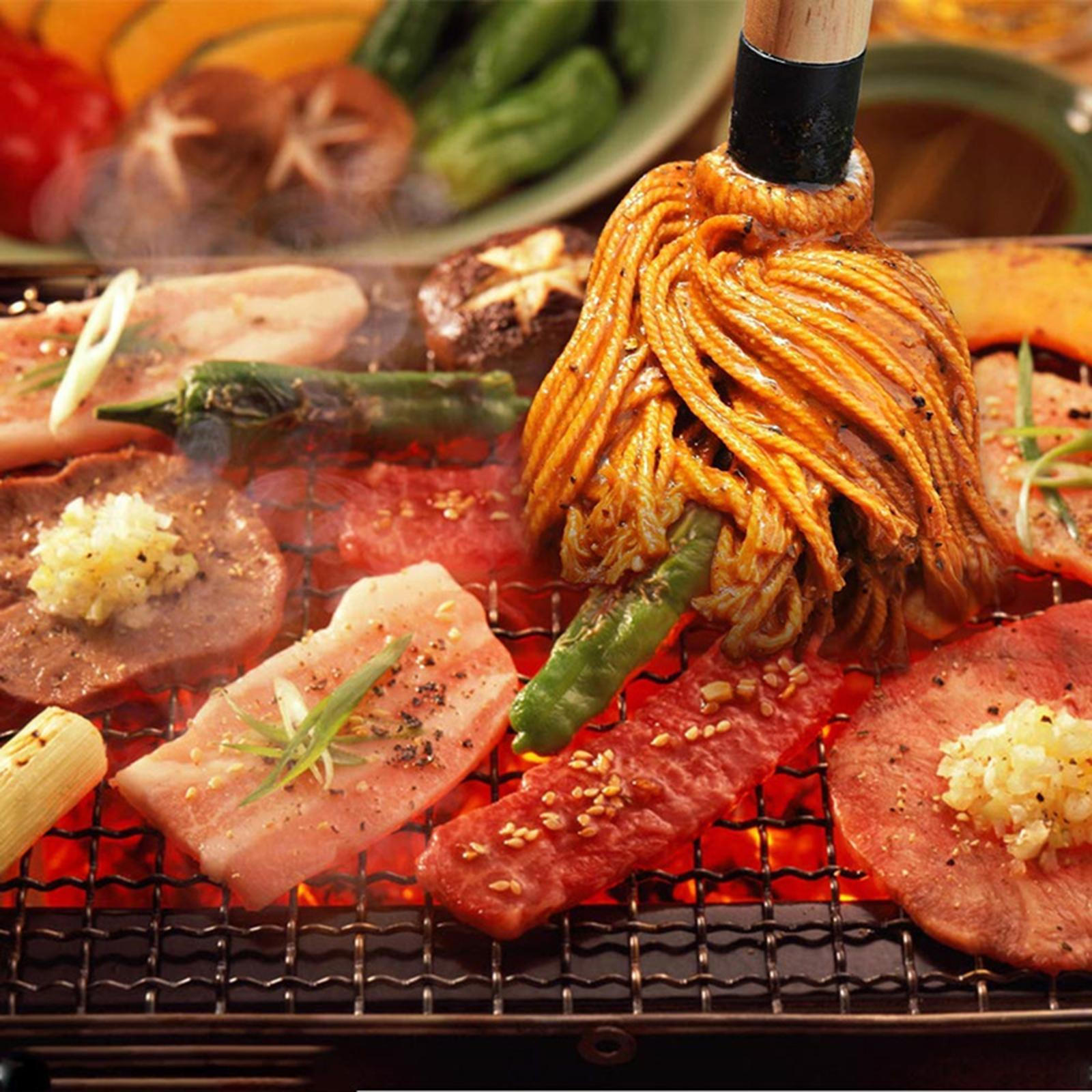 

Наметочная швабра Кисть для маринада Хлопок для гриля Мясо Выпечка Аксессуары Brush