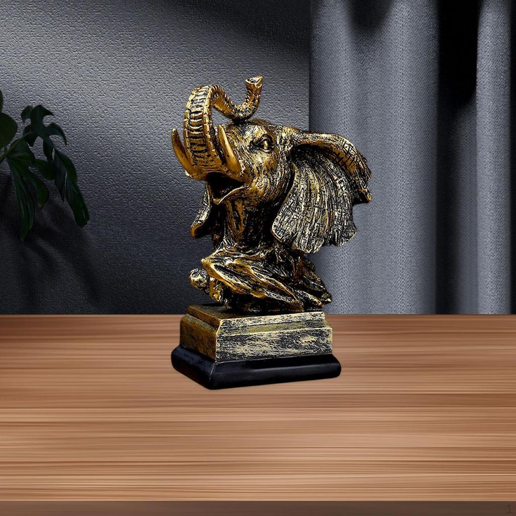 Animal Sculpture Centerpiece Table Decoration Artificial Home Furnishing Simulation Ornament Resin