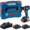 Perceuse À Percussion Sans Fil - Bosch - GSB 18V-90 C - 18V - 3x Batterie Li-Ion 4Ah - 2100 U/min