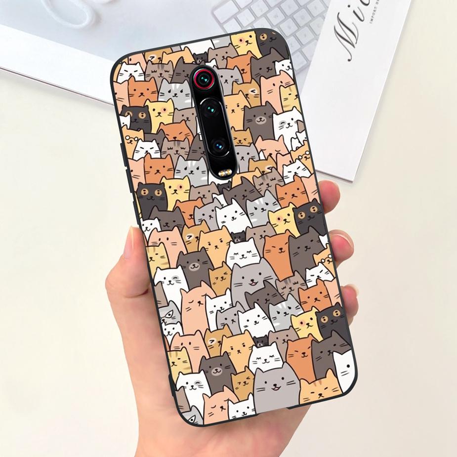 For Xiaomi Mi 9T Pro Case Cute Fashion Candy Painted Cover Soft TPU Phone Case For Xiaomi Mi 9T Mi9T Pro Back Cover 6.39'' Shell
