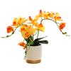1 Pc Artificial Flower Decoration Gold-bottomed Office