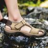 New Man's Shoes Genuine Leather Men Sandals Summer Men's Shoes Outdoor Water Shoes Leather Sandals For Men