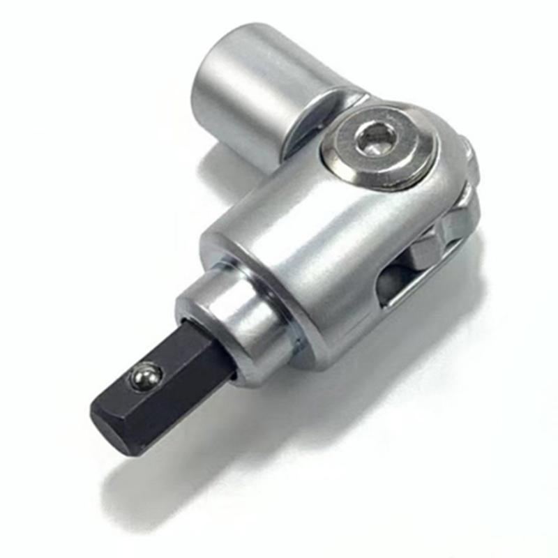

A96I-Quick Release Electric Drill Driver 180° Rotation Screwdriver Direction Changer Flexible Bit Holder Quick Change Holder
