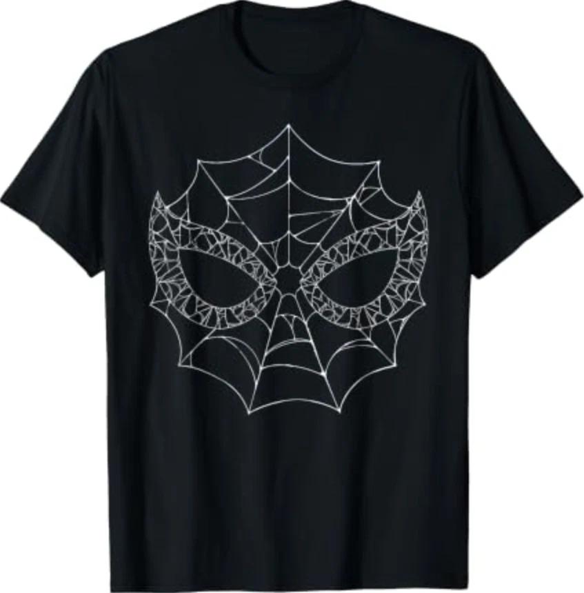 Marvel Studios Spider-Man BND Movie 2026 Web Mask Icon Logo T-Shirt 4XL
