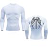 Maglietta Sportiva Uomo Maglia a Compressione Manica Corta Palestra Allenamento Corsa T-Shirt Uomo T-shirt Stampa Animeaderata Fitness Asciugatura Rapida Top