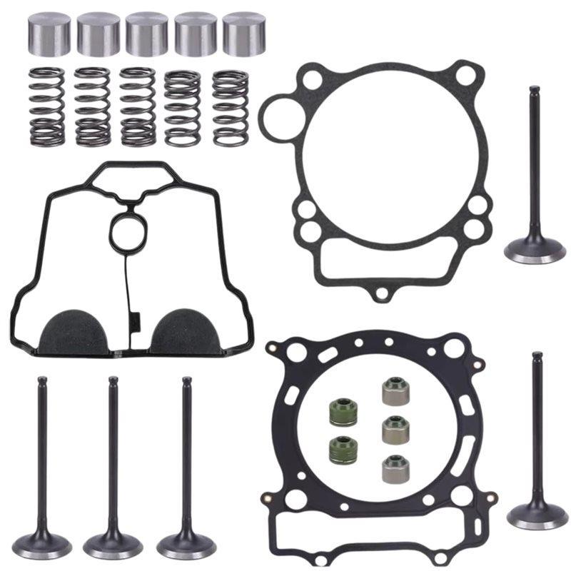 Engine For ATV YFZ450 04- 2009 Cylinder Head Valve Gasket Kit 5TA-11181-00-00 5TA-12121-00-00 5TA-11351-00-00