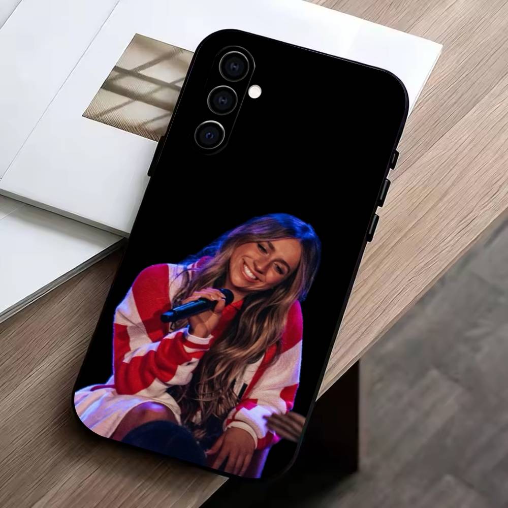 

Singer-Z Tate McRae Phone Case For Samsung Galaxy A73,A72,A71,A70,A53,A52,A51,Others Soft Black Cover Samsung a32 4g