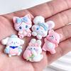 Cute Resin Accessories For Diy Jewelry Making Cartoon Animals Cream Gel Phone Case Creative Fridge Magnet