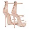 One-word with Waterproof Table Sandals Women's Summer 2025 New Thin Heels Model Catwalk Nightclub High Heels Women's Sandals