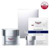 Eucerin Hyaluronic 3X Night Cream 50ml, Dermatoclean Cleansing Gel 200ml, Concentrate Mini 5ml x 1, 3X Night Cream Mini 7ml x 1, Ribbon Gift Box