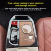 For BMW iX 2025-2025 Car Red / Blak Real Carbon Fiber One-key Start Button Decorative Stickers Interior Accessories
