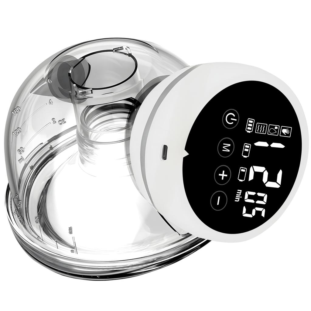 1PCS Wearable Electric Breast Pump Silent Milk Collection Hands-free Invisible Automatic Intelligent Breast Pump Portable Travel