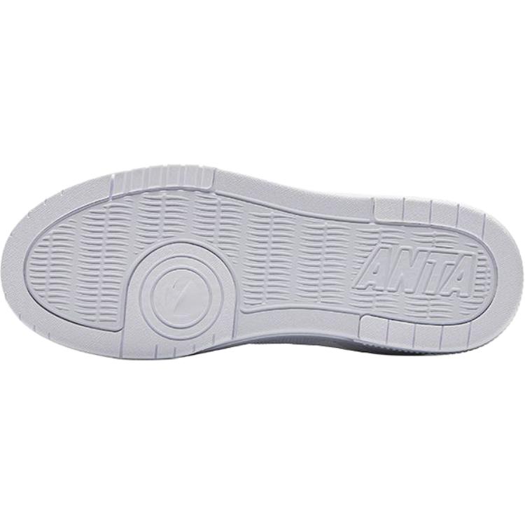 Anta Kids Street Fashion Slip Resistant Durable Low Top Skate Shoes Kids Skate Shoes Anta-White 332528003S