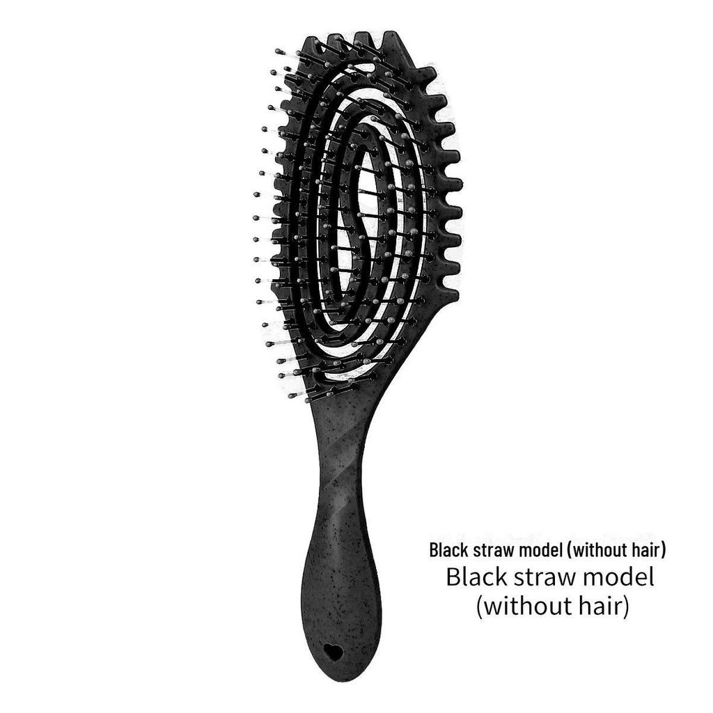 Grzebień do stylizacji Bounce Pig Bristle Air Cushion do puszystych, kręconych włosów