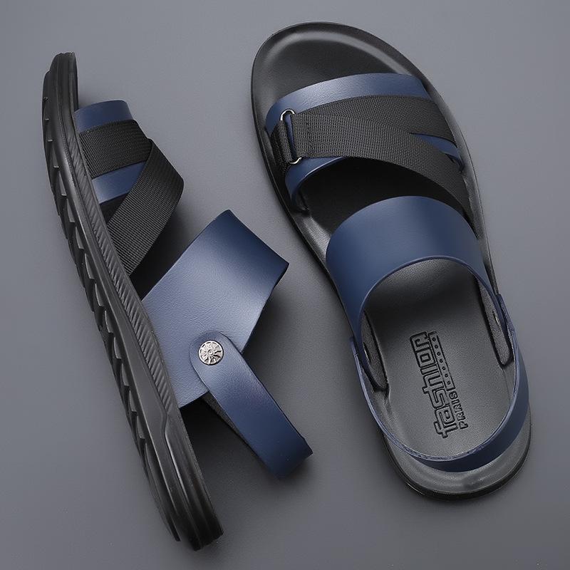 Men's Trendy Outdoor Non-Slip Slippers - Wear-Resistant, Versatile & Soft Bottom for Summer Casual Wear