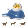 Interactive Dog Treat Dispenser Cats Puzzle Feeder Whale Design Fun Slow Feeding Pet Treat