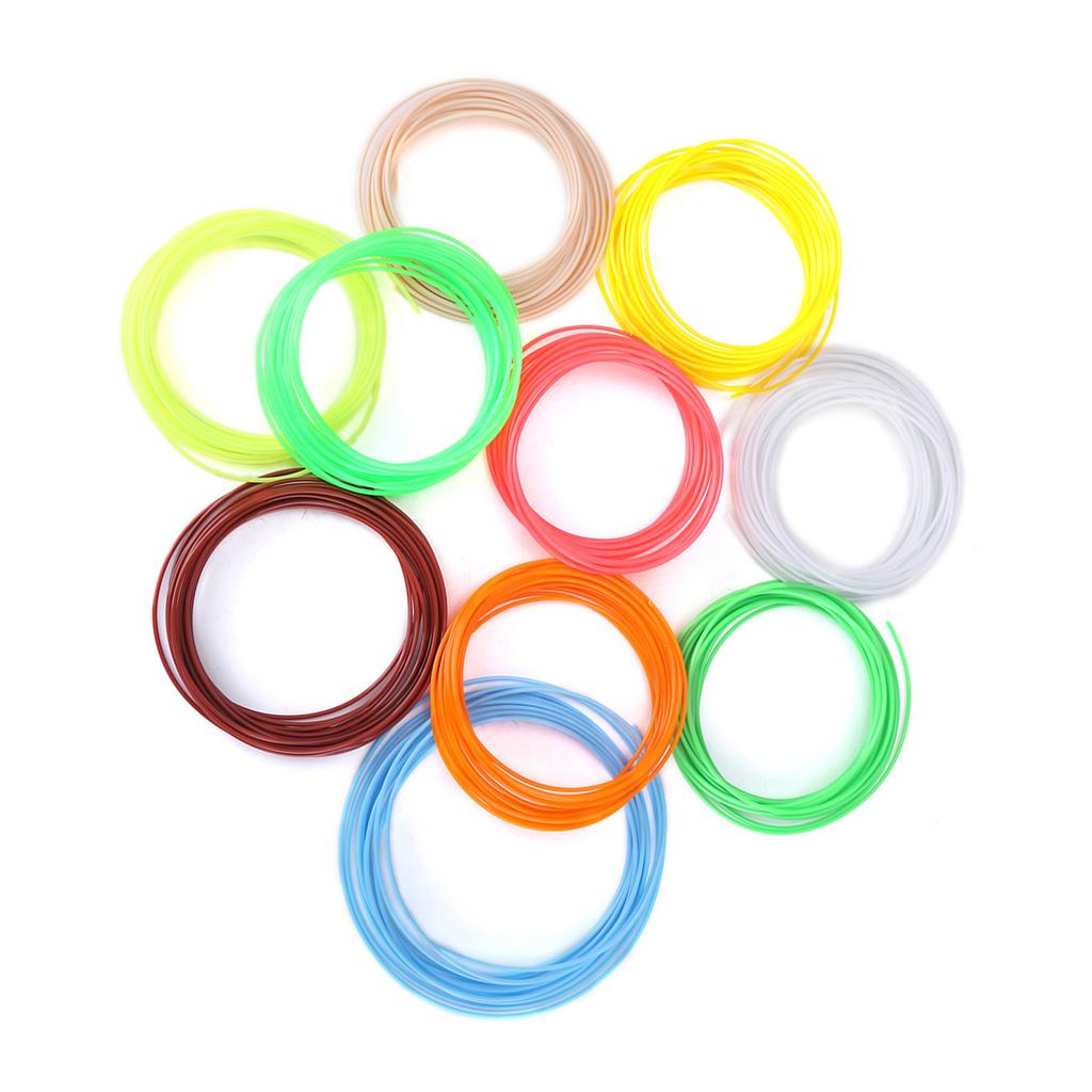 20 Colors 1.75mm PCL Filament Refills For 3D Printer Printing Pen Low Temperature
