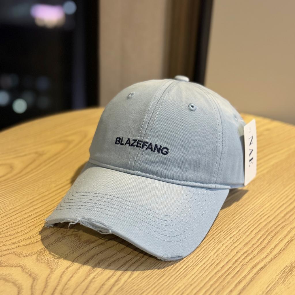 Spring and Summer New Korean-style Fashion Retro Letter Embroidered Baseball Cap for Women, Casual and Versatile, Sun-shading, Face-slimming, Trendy